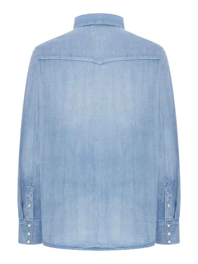 Visvim Camisa - Azul In Azul