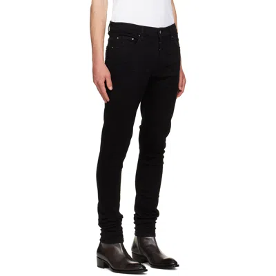 Amiri Stack Jeans In Black