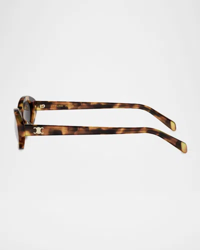 Celine Triomphe Mini 54mm Oval Sunglasses