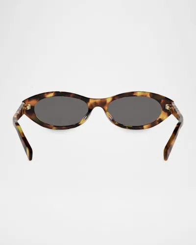 Celine Triomphe Mini 54mm Oval Sunglasses