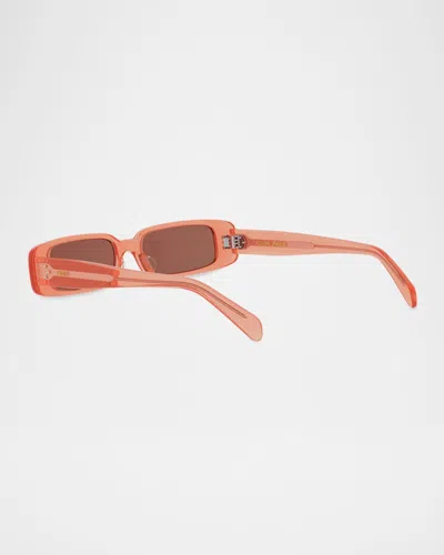 Celine Ete  3 Dots 53mm Rectangular Sunglasses