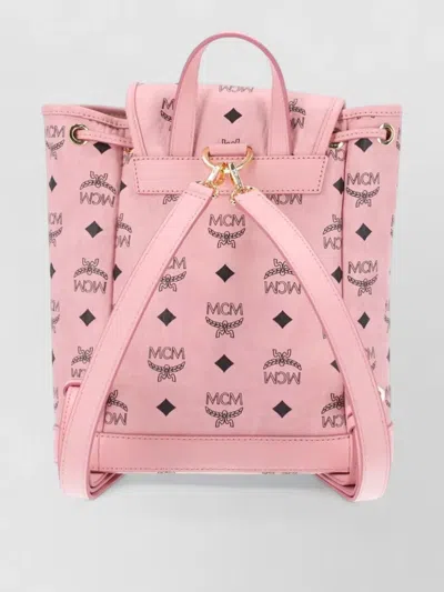 Mcm Top Handle Backpack Adjustable Straps Hardware