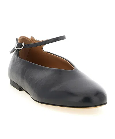 Jil Sander 'elyss' Ballet Flats In Black