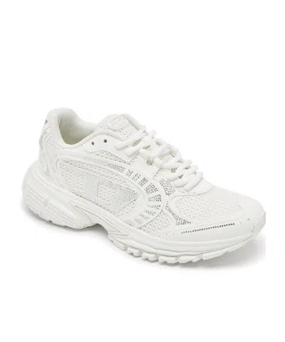 Diesel S-pro-v-dense Rhinestone-embellished Mesh Sneakers In Multi