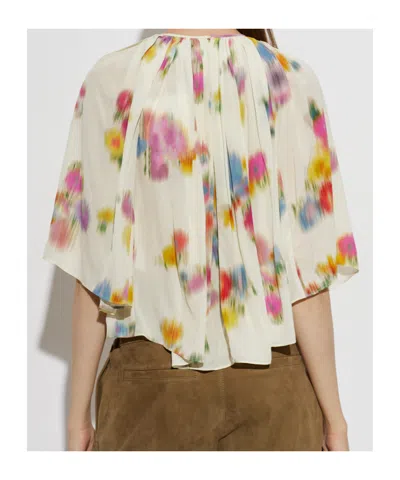 Isabel Marant Étoile Patterned Top In White