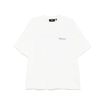 Represent Cotton Owners Club Script T-shirt In White