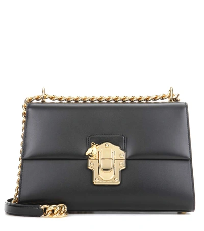 Shop Dolce & Gabbana Lucia Medium Leather Shoulder Bag