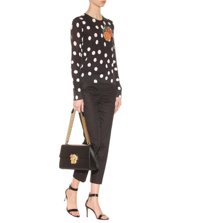 Shop Dolce & Gabbana Lucia Medium Leather Shoulder Bag