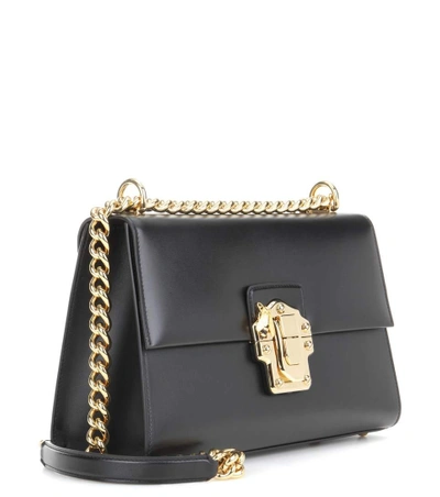 Shop Dolce & Gabbana Lucia Medium Leather Shoulder Bag
