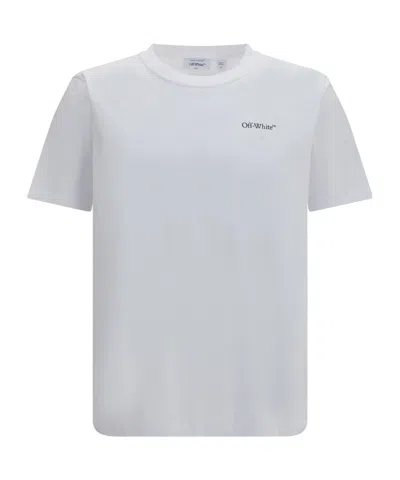 Off-white Ss22 Printing Round Neck Pullover Short Sleeve Ordinary Version White In White