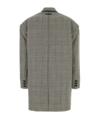 Marni Wool Blazer Oversize Embroidered Checked Design In Brown