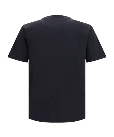 Off-white Small Bookish Regular Short Sleeve T-shirt In Black