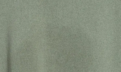 Max Studio Ruched Tie Sleeve Sweater In Green