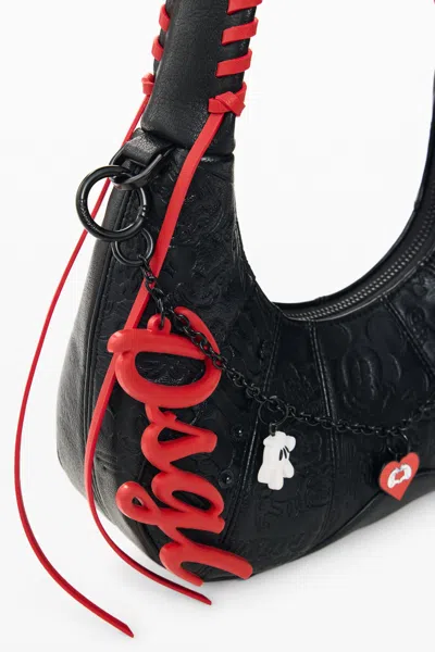 Desigual ディズニー™ ミディアムバッグ In Black