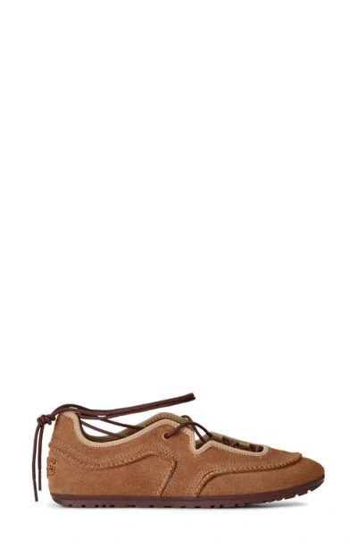 Ugg Quill Ballet Sneakers In Brown