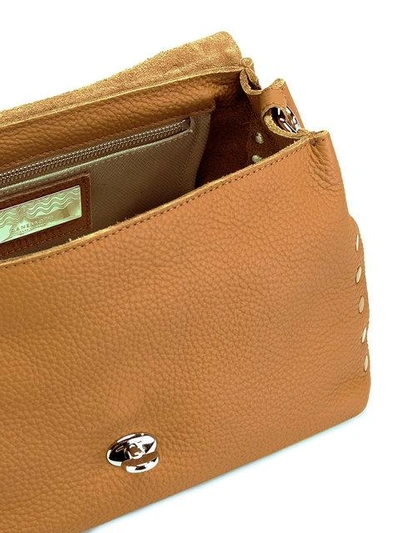Shop Zanellato Tote Bag With Shoulder Strap In Brown