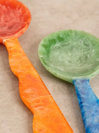 Gauri Kohli Hawaii Salad Servers In Multi