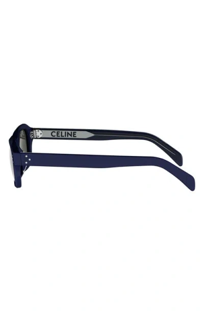 Celine 3 Dots 52mm Rectangle Sunglasses
