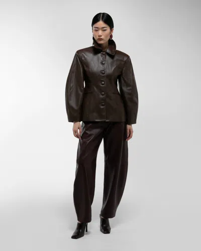 Ducie Gia Leather Jacket