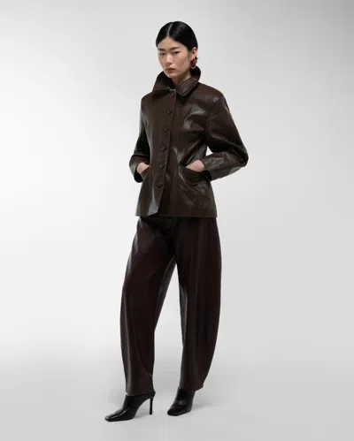 Ducie Gia Leather Jacket