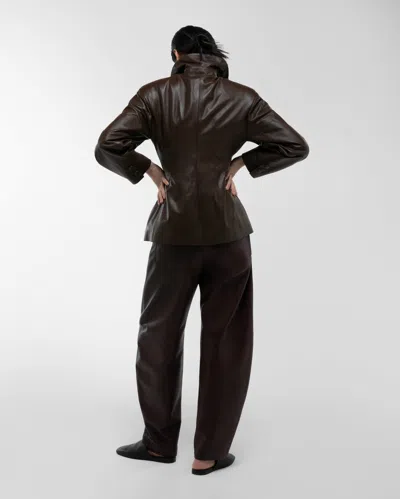 Ducie Gia Leather Jacket