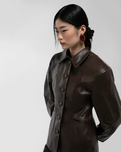 Ducie Gia Leather Jacket