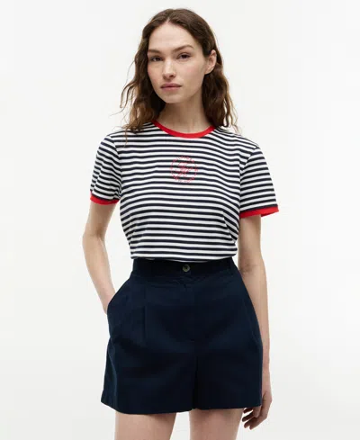 Tommy Hilfiger Nautical Script Monogram Ringer T