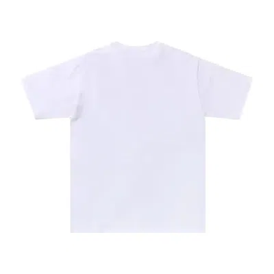 A Bathing Ape Logo T-shirt In White