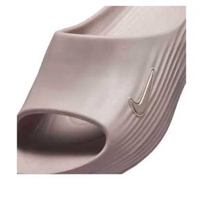 Nike Reactx Rejuven8 Slide 'light Khaki' In Brown