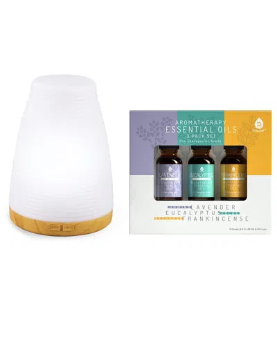 Pursonic Aromatherapy Usb Diffuser & Essential Oil Set In Multi