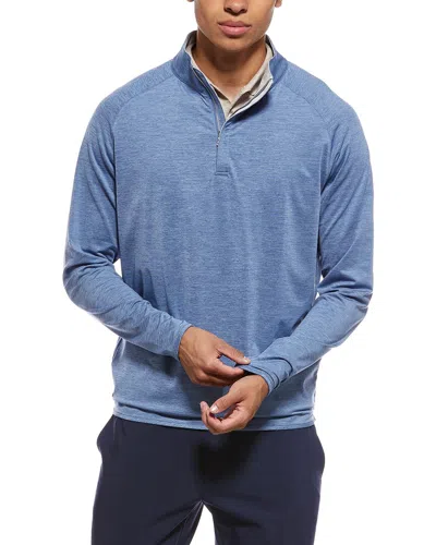 Peter Millar 1/4-zip Pullover In Blue