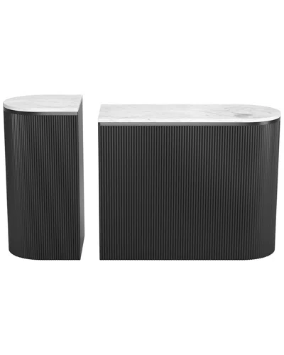 Zuo Modern 2pc Ormara Console Table Set