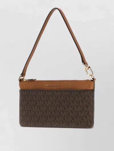 Michael Kors Rectangular Clutch Wristlet Bag Adjustable Strap