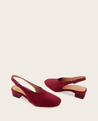 Gentle Souls Kellis Slingback Pump In Burgundy