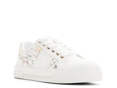 Aldo Sadie Platform Sneaker In White