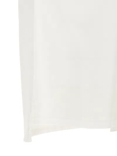 Givenchy Polo Shirt With Short Sleeves And Chest Pocket In White