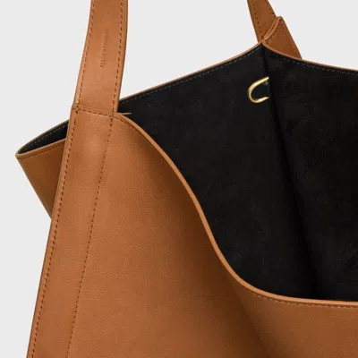 Celine Medium Cube In Tan