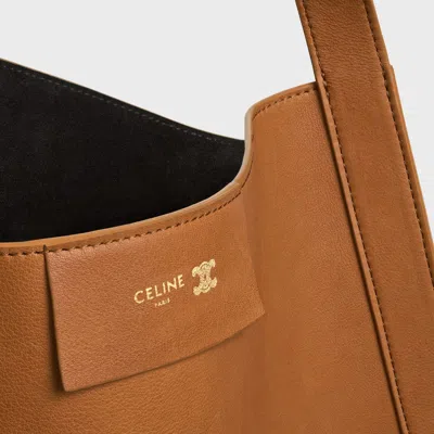 Celine Medium Cube In Tan