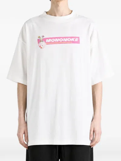 Mononoke Made Logo-print T-shirt In White