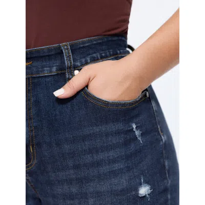 Bloomchic Stretchy Mid-rise Flared Jeans