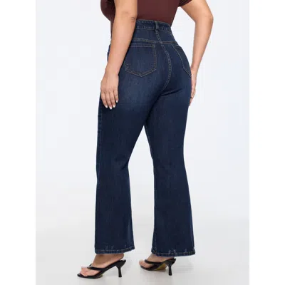 Bloomchic Stretchy Mid-rise Flared Jeans