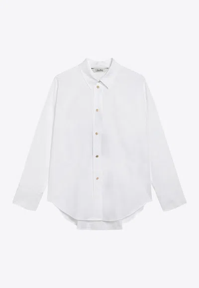 S Max Mara Volonta Buttoned Shirt In White