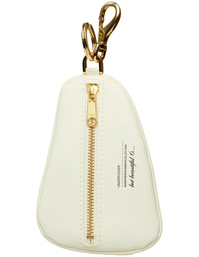 Undercover Leather Wallet In White