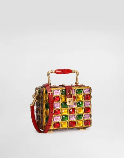Dolce & Gabbana Dolce Box Handbag In Multicolor