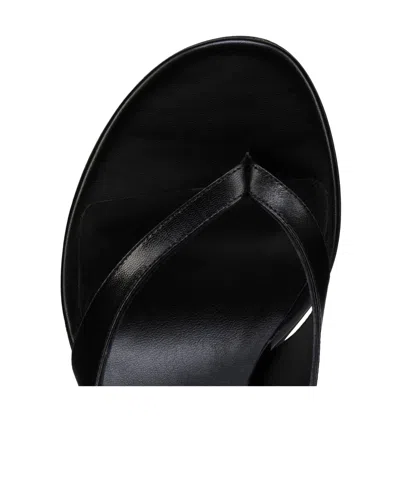 Christian Louboutin Miss Z Infradita 80 Leather Sandals In Black