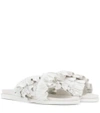 SIMONE ROCHA Leather slip-on sandals