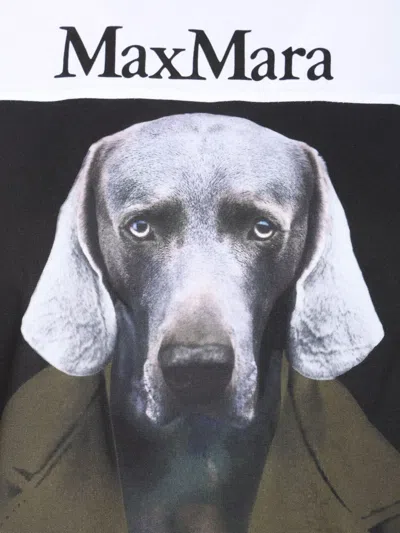 WILLIAM WEGMAN DOG-PRINT T-SHIRT