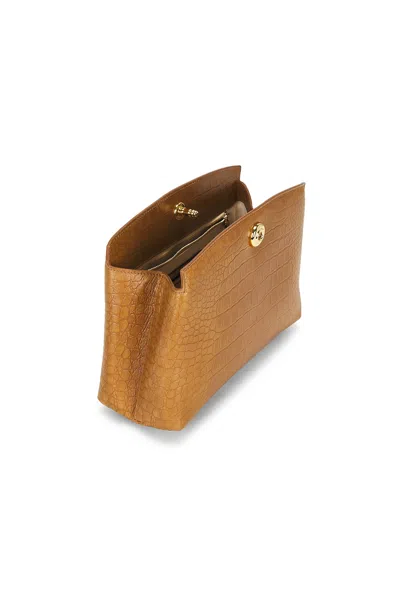 Liffner Pushlock Pouch In Brown