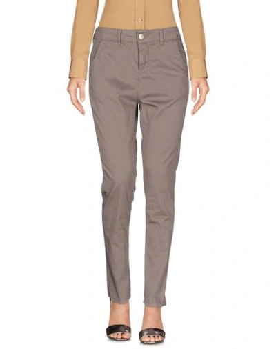 Dondup Casual Pants In Transparent