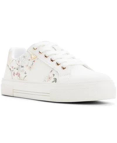 Aldo Sadie Platform Sneaker In White
